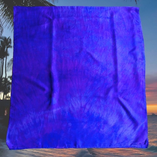 JagBag Large Silk Beach Wrap - Violet